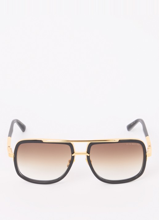 DITA DITA *MACH ONE  59 Blk Gld Brn - detail 2 zwart