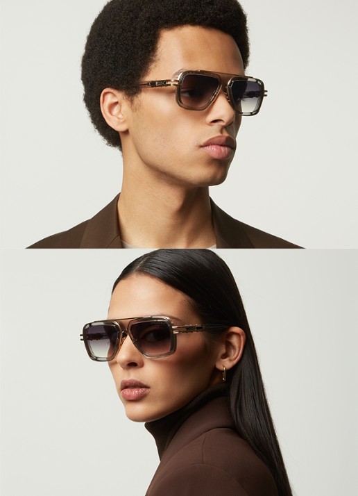 DITA Lxn-Evo zonnebril D4000397 - voorkant 4 grijs