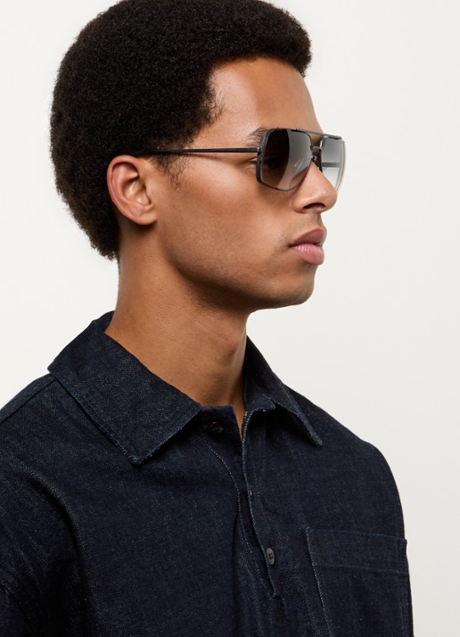 DITA Midnight Special zonnebril D4000449 - voorkant 5 donkergrijs