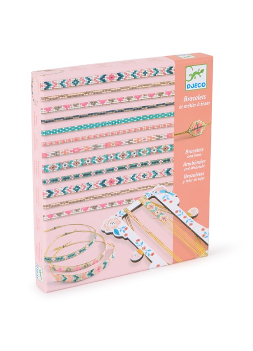 Djeco Armbandjes en Weefraam knutselset