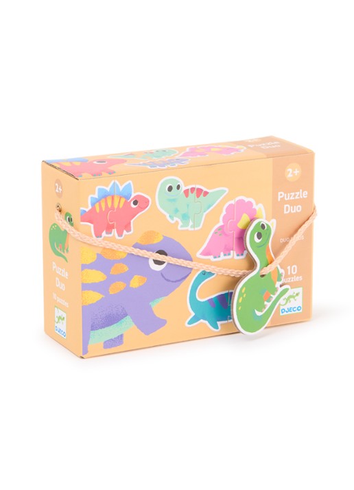 Djeco Dino's duo-puzzel 22 stukjes