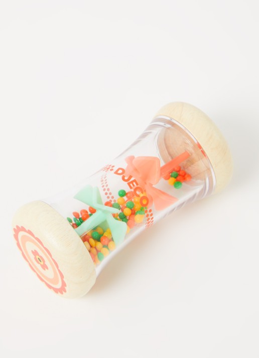 Djeco Pitplui rammelaar - voorkant 2 beige