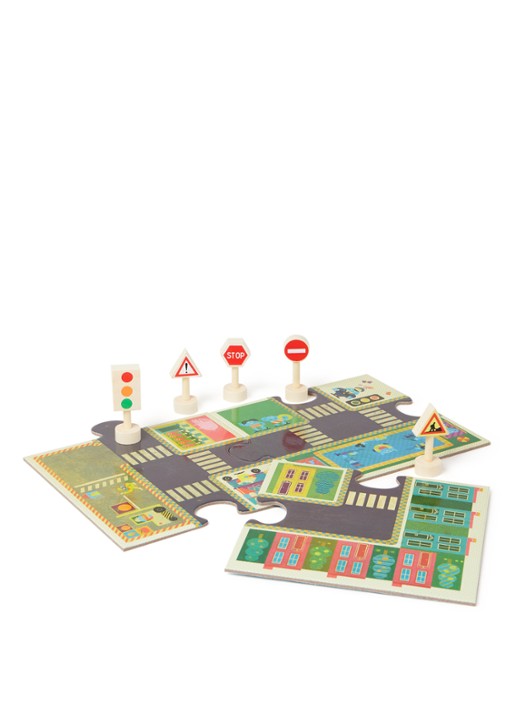 Djeco The City 3D puzzel 24 stukjes - voorkant undefined