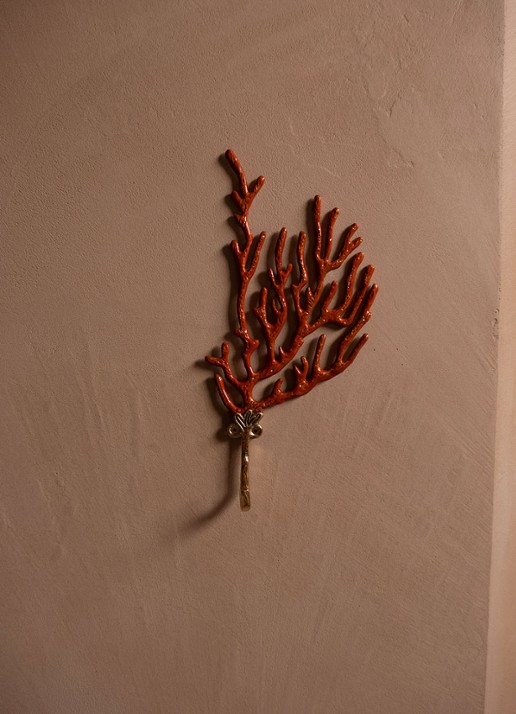 Doing Goods Ariel wandhaak 22,7 cm - detail 4 rood