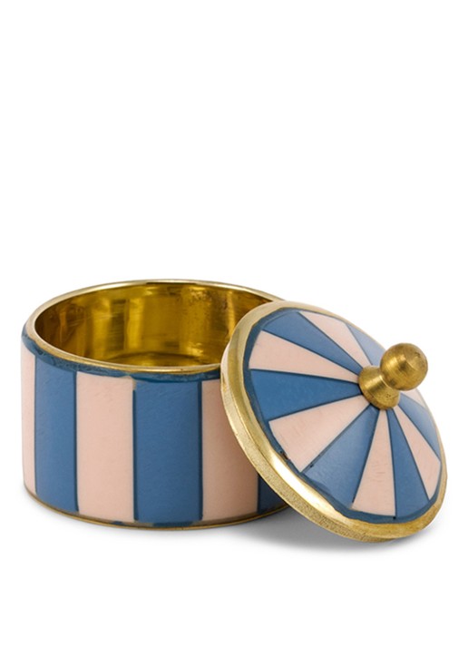 Doing Goods Bailey Circus opbergdoos 5 cm - detail goud