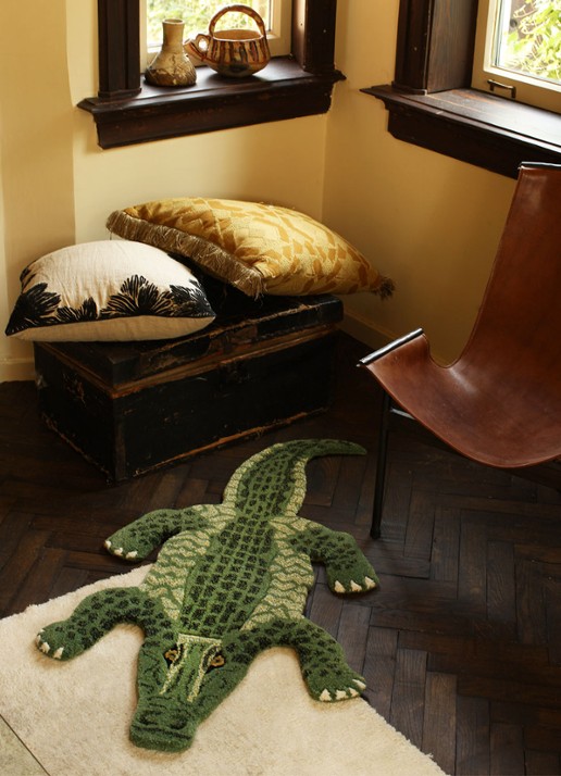 Doing Goods Coolio Crocodile vloerkleed 110 x 57 cm - detail 4 undefined