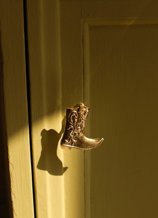 Doing Goods Dallas Boot deurknop 6 cm - voorkant 2 goud