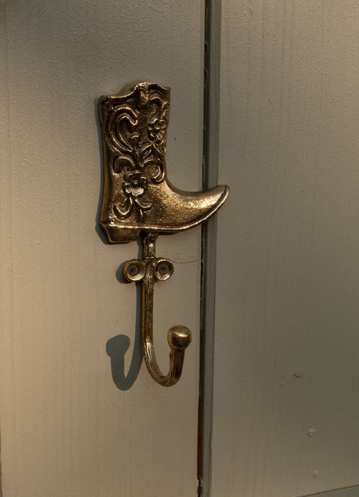 Doing Goods Dallas Boot wandhaak 11 cm - detail 3 goud
