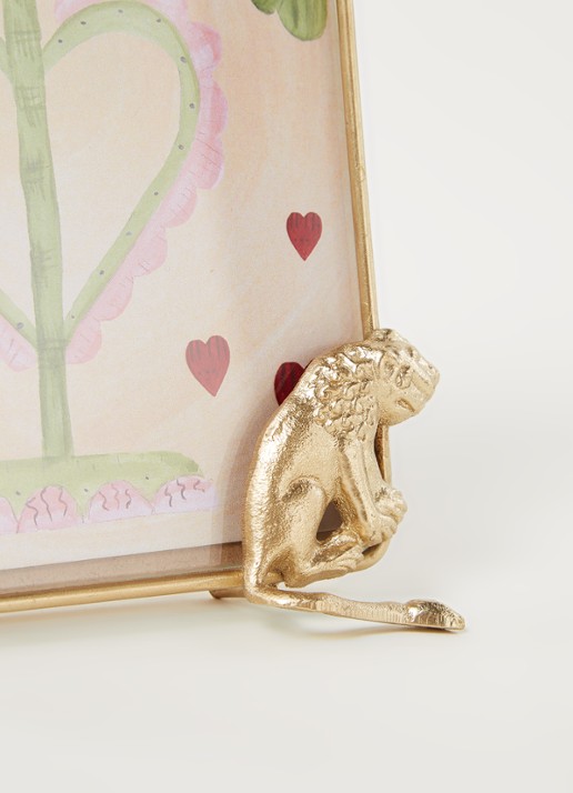 Doing Goods Heritage Lion large fotolijst - detail 3 goud