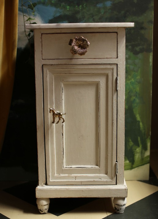Doing Goods Hibiscus deurknop - voorkant 2 goud