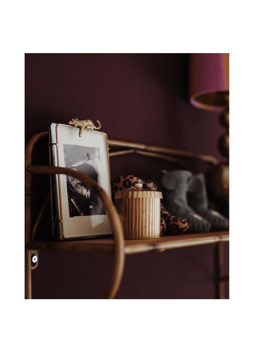 Doing Goods Jenna Leopard fotolijst L - detail goud