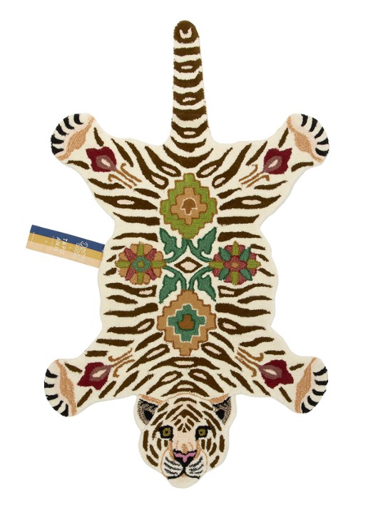 Doing Goods Jill Tiger Large vloerkleed 150 x 90 cm