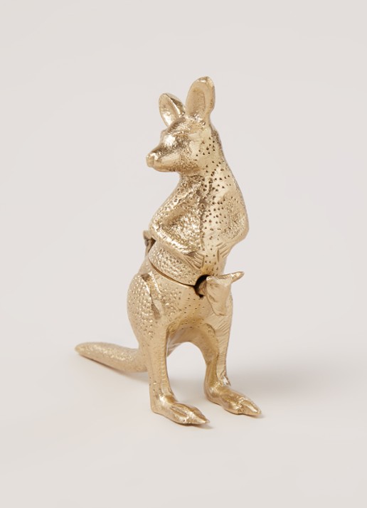 Doing Goods Kate Kangaroo kruidenpotje - voorkant 2 goud