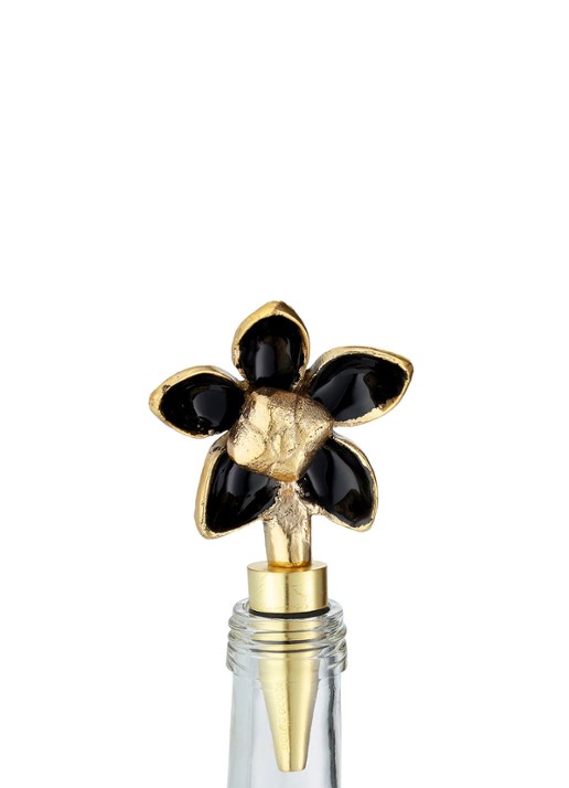 Doing Goods Liv Flower wijnstopper - voorkant 2 brons