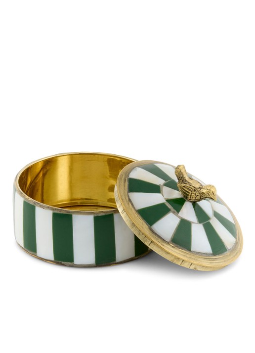 Doing Goods Lola Circus opbergpot 7 cm - voorkant 4 groen
