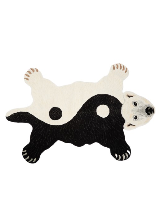 Doing Goods Mara Yin Yang IJsbeer groot vloerkleed