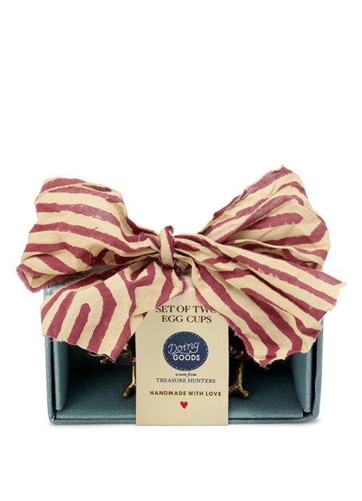 Doing Goods Marie Coral eierdop - achterkant 5 brons