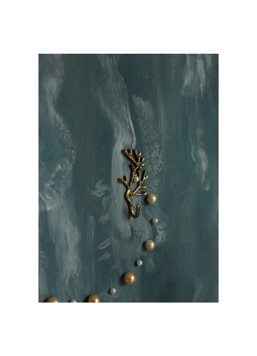 Doing Goods Marie Coral wandhaak set van 2 - detail 6 goud