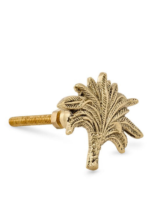 Doing Goods Marlin Palm knop - achterkant 2 brons