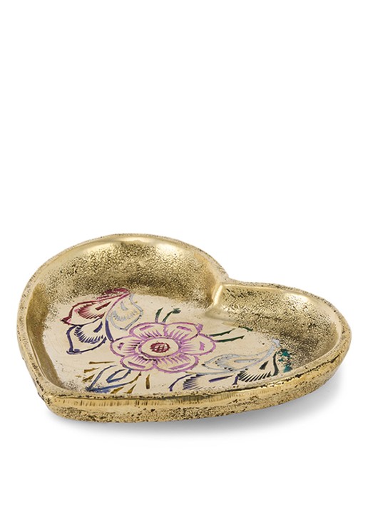 Doing Goods Miracle mila heart schaaltje - detail 4 goud