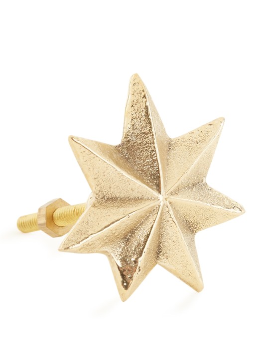 Doing Goods Oda Star deurknop- en wandhaak