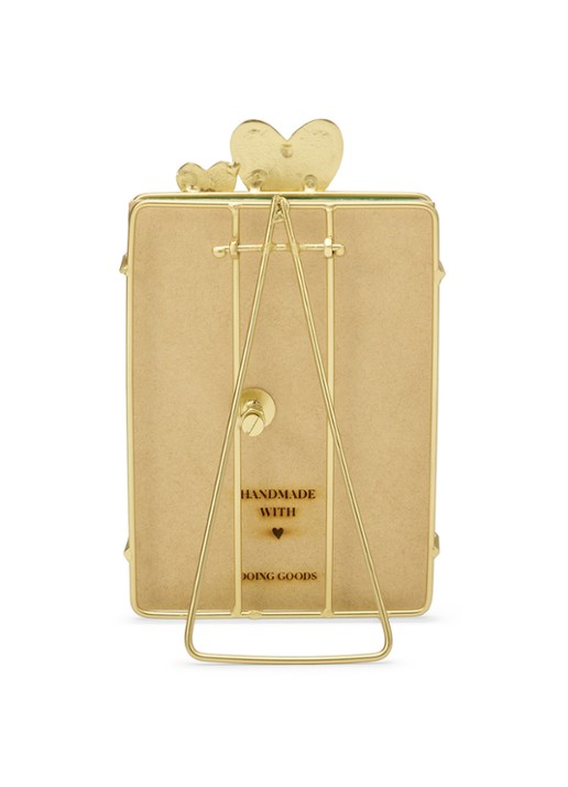 Doing Goods Pyar Heart Large fotolijst - achterkant 4 goud