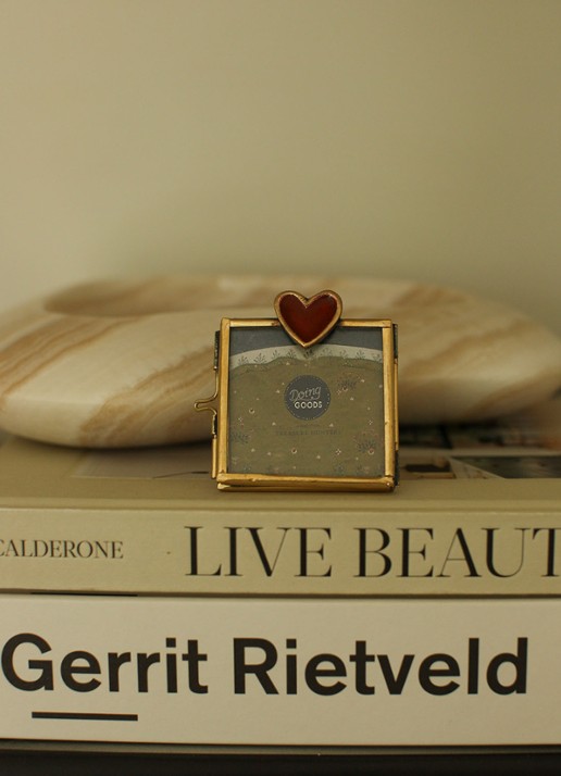 Doing Goods Pyar Heart Mini fotolijst 7,5 cm x 5 cm - detail 4 goud