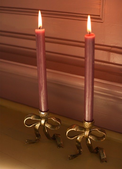 Doing Goods Riley Ribbon kandelaar 10 cm - detail 5 goud