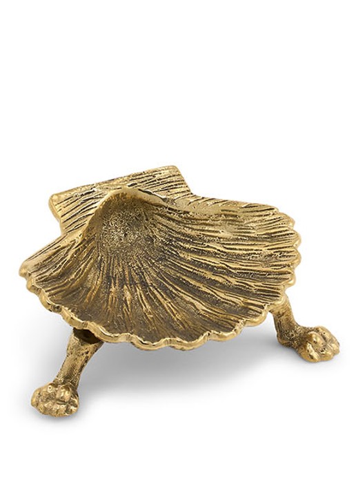 Doing Goods Scarlett Schelp schaal 7 x 8 cm - achterkant brons