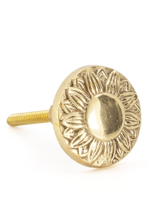 Doing Goods Solange knop - achterkant 2 brons