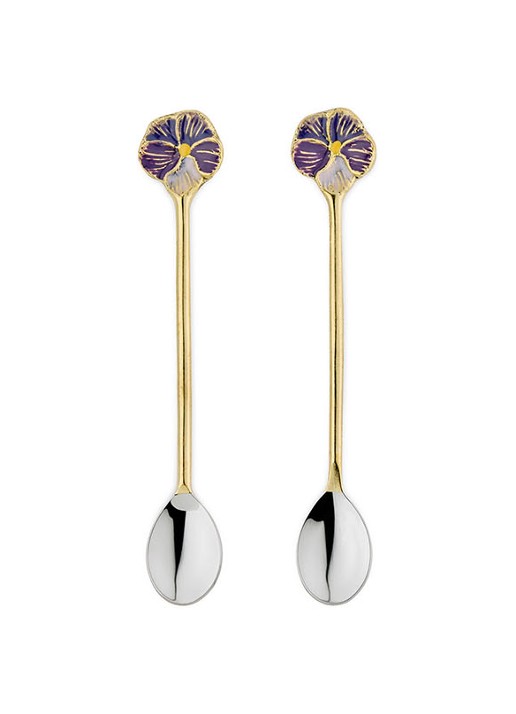 Doing Goods Valery Violet theelepel set van 2