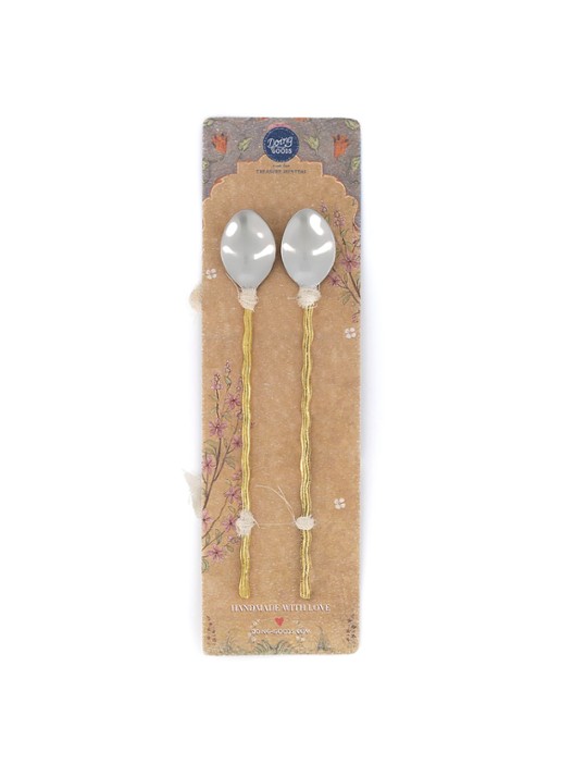 Doing Goods Wavy lepel set van 2 - achterkant goud