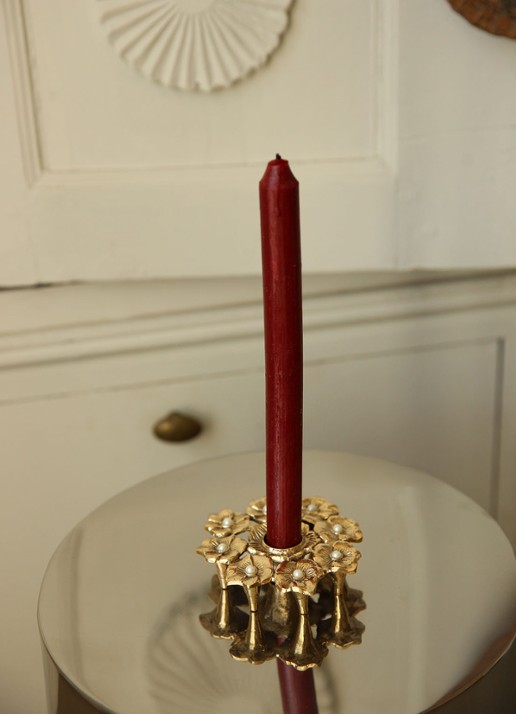 Doing Goods Zoey kandelaar 2,5 cm - voorkant 2 brons