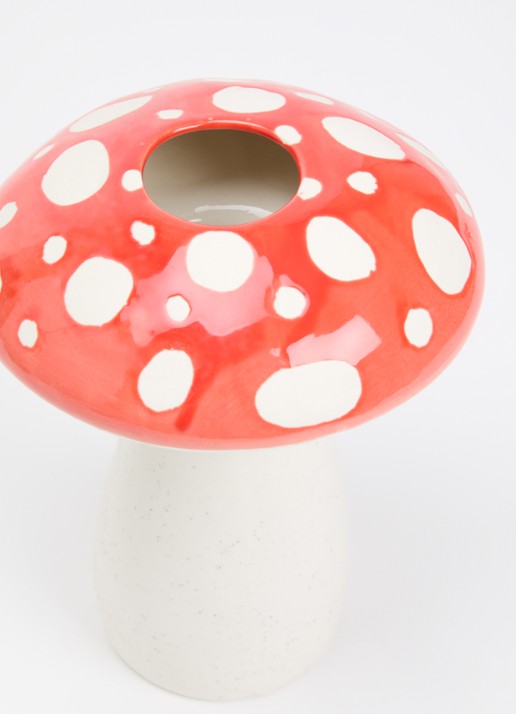DOIY Amanita Large vaas 18 cm - voorkant 2 rood