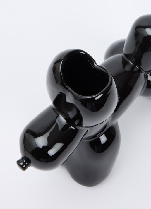 DOIY Bobby vaas 21 cm - voorkant 2 zwart