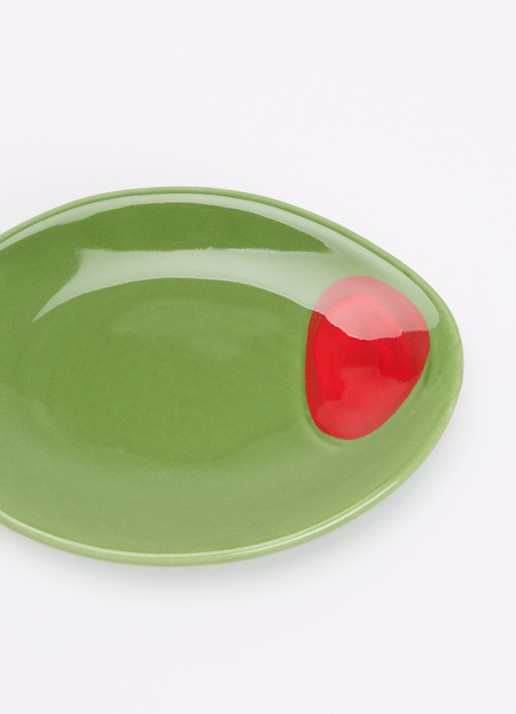 DOIY Olivia opbergschaal 12 x 9 cm - voorkant 2 groen