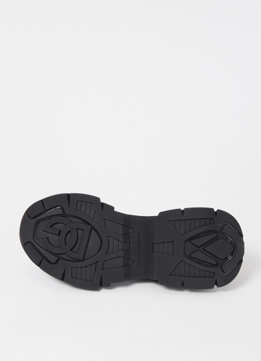 Dolce & Gabbana Airmaster sneaker met gebreid bovenwerk - detail 5 zwart