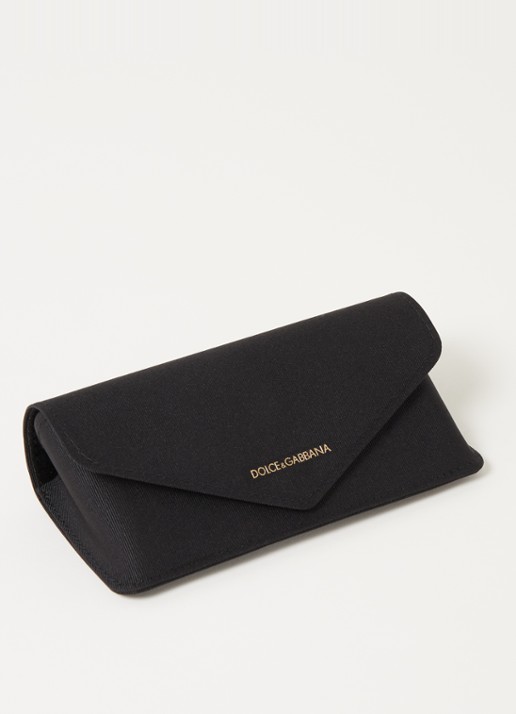 Dolce & Gabbana Barocco zonnebril DG4438 - detail 2 zwart