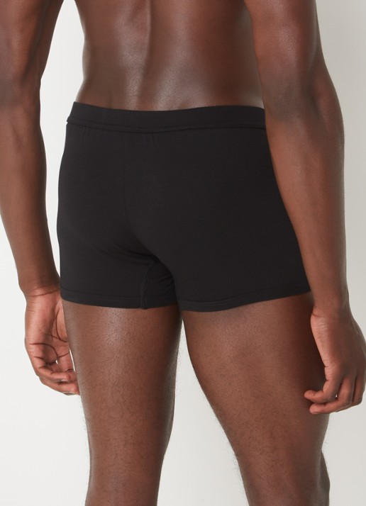 Dolce & Gabbana Boxerhort met logoband - achterkant 2 zwart