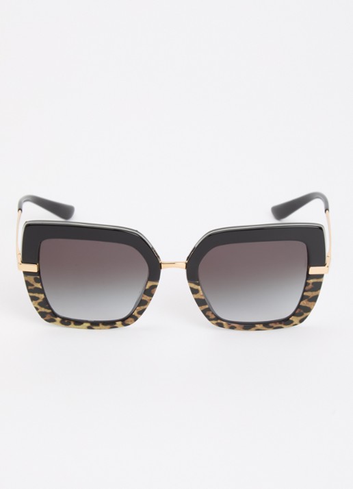 Dolce & Gabbana Butterfly zonnebril DG4373F - detail 2 zwart