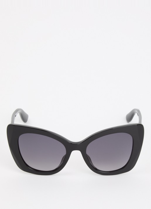 Dolce & Gabbana Butterfly zonnebril DG4405F - detail zwart