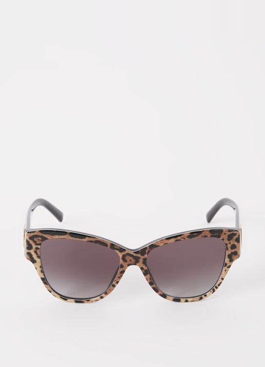 Dolce & Gabbana Butterfly zonnebril DG4449  - detail camel