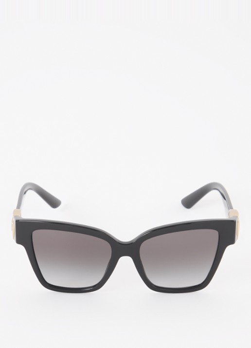 Dolce & Gabbana Butterfly zonnebril DG4470 - detail zwart