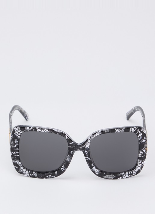 Dolce & Gabbana Butterfly zonnebril DG4513 - detail 2 zwart