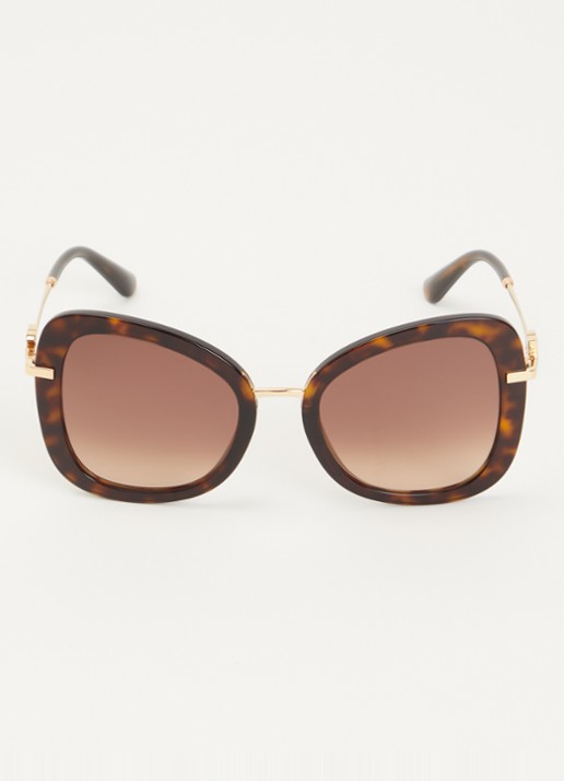 Dolce & Gabbana Butterfly zonnebril DG4535 - detail 2 bruin