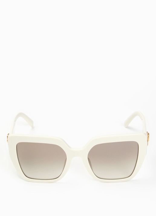 Dolce & Gabbana Butterfly zonnebril DG4538 - detail wit