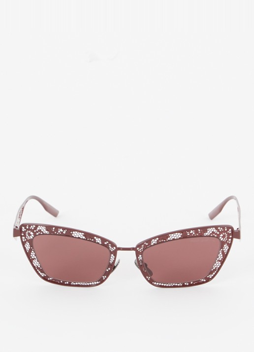 Dolce & Gabbana Cat Eye zonnebril DG2311 - detail bordeauxrood