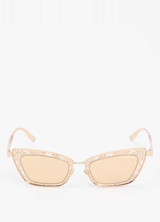 Dolce & Gabbana Cat Eye zonnebril DG2311 - detail 2 goud