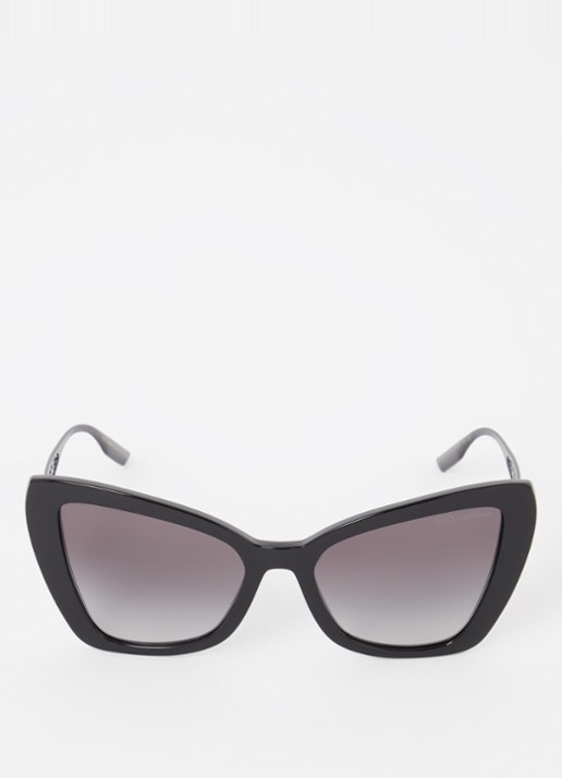 Dolce & Gabbana Cat Eye zonnebril DG4489 - detail 2 zwart