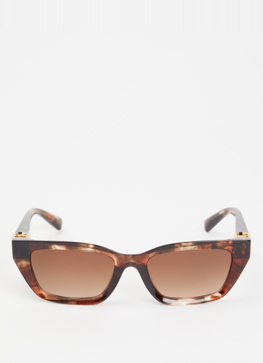 Dolce & Gabbana Cat Eye zonnebril DG4532 - detail 2 bruin